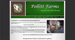 Desktop Screenshot of brittany-pups.com